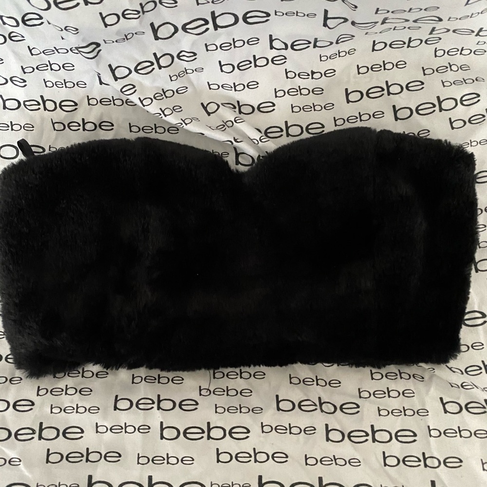 Faux Fur Crop Top